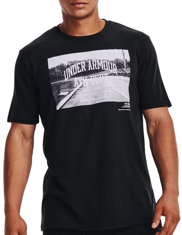 Tricou bărbătesc Under Armour UA ATH DEPT SS SM Alb photo 2