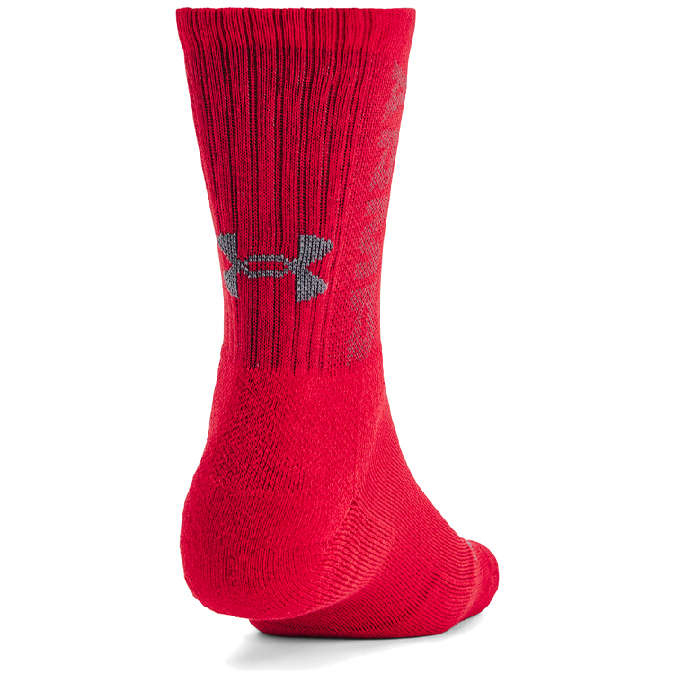 Носки Унисекс Under Armour UA 3-Maker 3pk Mid-Crew L Разноцветный photo 4