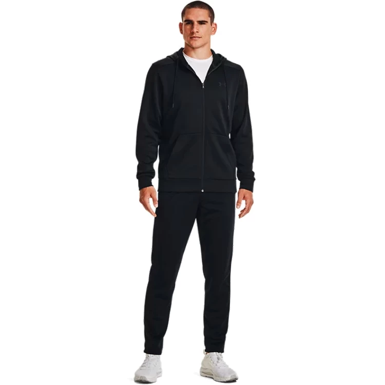 Hanorac pt bărbați Under Armour UA M ARMOUR FLEECE FZ HOODIE M Negru photo 4