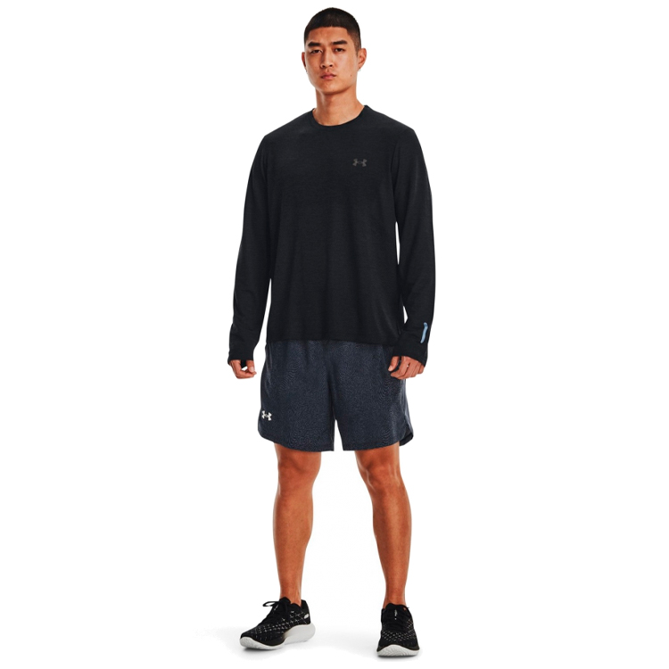 Мужская Толстовка Under Armour UA SEAMLESS STRIDE LS S Черный photo 4
