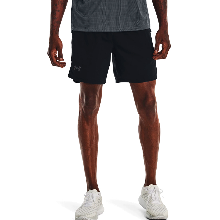 Шорты мужские Under Armour UA M LAUNCH 7 GRAPHIC SHORT M Черный photo 2