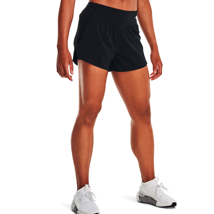 Sorti Under Armour UA W FLEX WOVEN 2-IN-1 SHORT / Femei / L / Negru photo 4