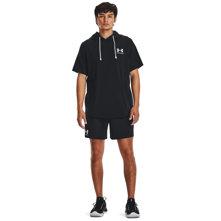 Sorti de bărbați Under Armour UA Rival Terry 6in Short L Negru photo 2