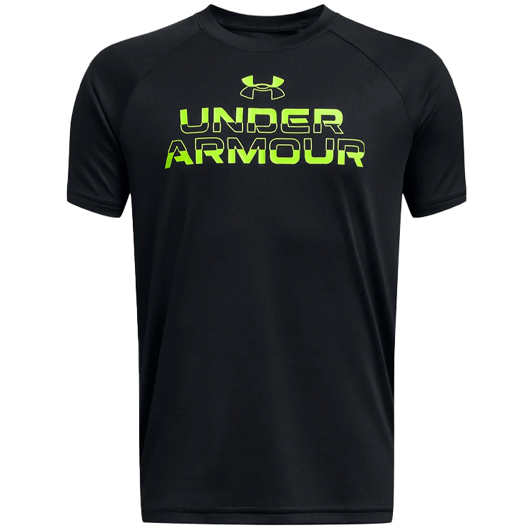 Tricou Under Armour UA Tech Split Wordmark SS photo Tricou Under Armour UA Tech Split Wordmark SS photo