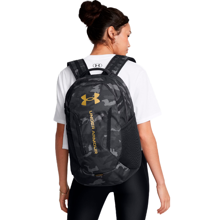 Рюкзак  Under Armour UA Hustle 6.0 Backpack/1384672-001/Черный/серый photo 4