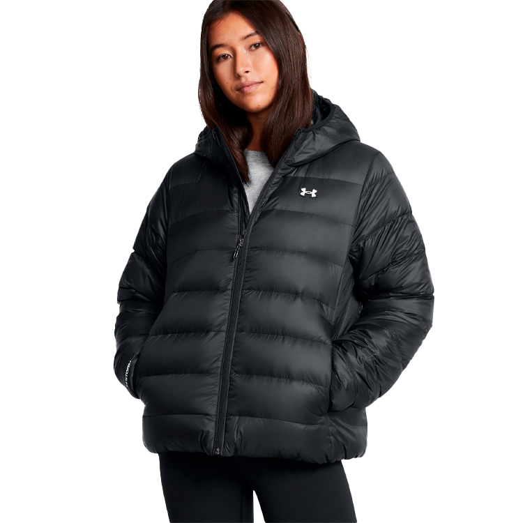 Куртка Under Armour LEGEND DOWN HOODED JACKET M Черный Женский photo 2