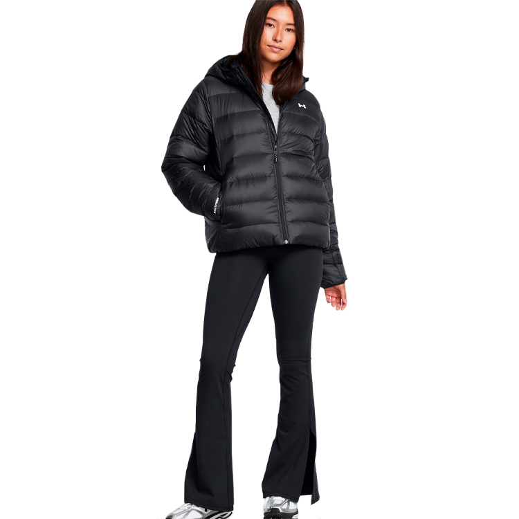 Куртка Under Armour LEGEND DOWN HOODED JACKET M Черный Женский photo 4