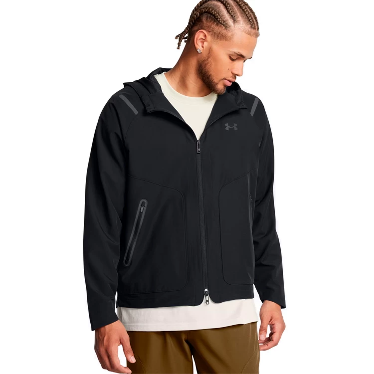 Hanorac pt bărbați Under Armour UA Unstoppable Jacket LC XS Negru photo 6