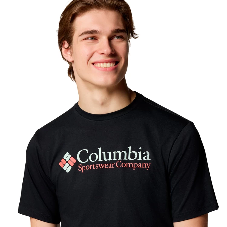 Tricou bărbătesc Columbia CSC Basic Logo Short Sleeve Shirt XL Negru photo 5