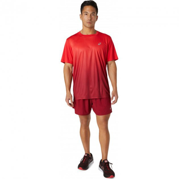 Tricou bărbătesc Asics KASANE SS TOP ELECTRIC 2XL Rosu photo 5