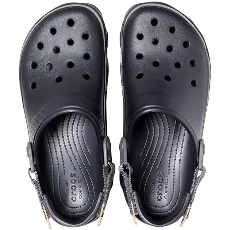 Шлепанцы Crocs Classic All-Terrain Clog / Мужской / 46-47 / Черный photo 3