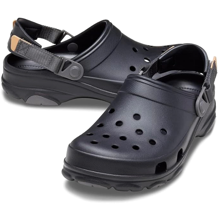 Шлепанцы Crocs Classic All-Terrain Clog / Мужской / 46-47 / Черный photo 4