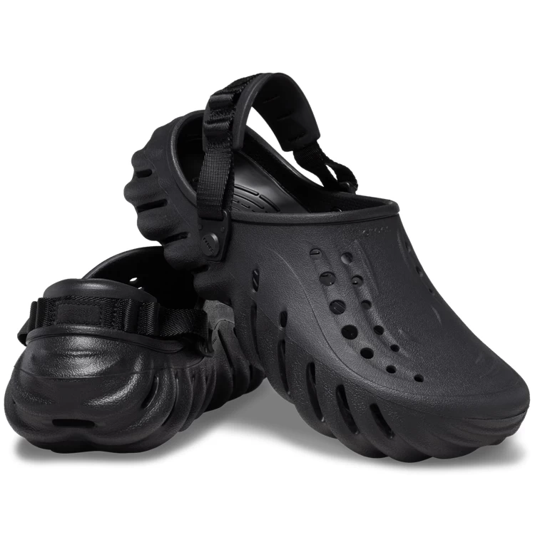 Slapi Crocs Echo Clog pt Barbati / 41-42 / Negru photo 4