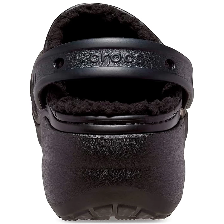 Шлепанцы Crocs Classic Platform Lined Clog W / Женский / 34-35 / Черный photo 4