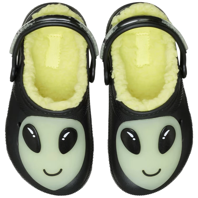 Шлепанцы Crocs Classic Lined Alien Clog T / Мужской / 27-28 / Черный photo 4