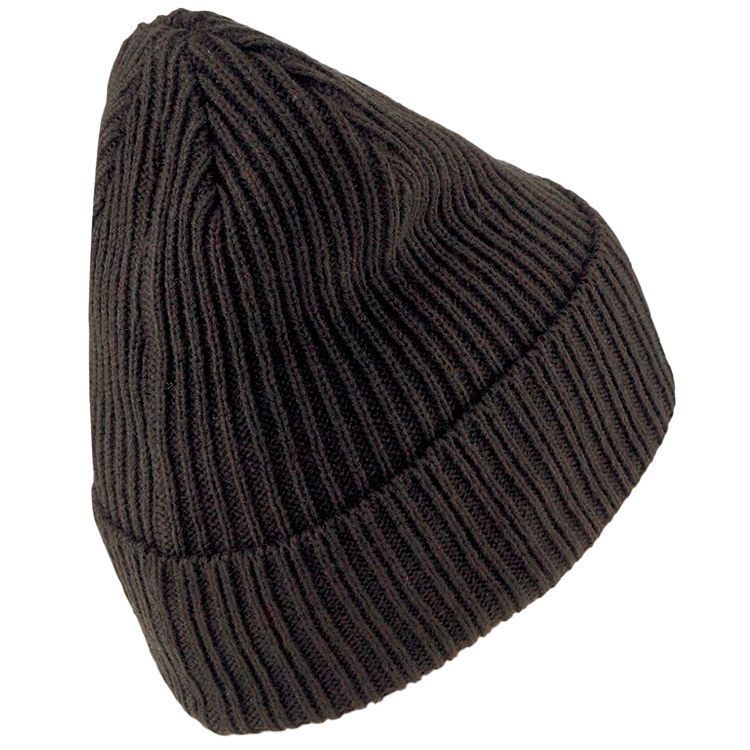 Шапка Puma Ribbed Classic Cuff Beanie One size Черный photo 2
