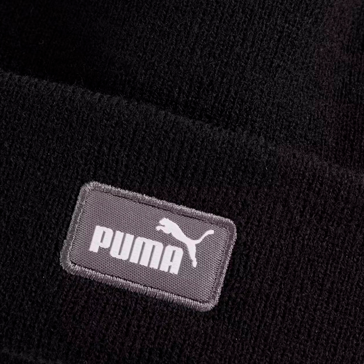 Шапка Puma Classic Cuff Beanie Jr OSFY Черный photo 3