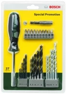 Отвертка с насадками Bosch 27 шт., 2607017201 