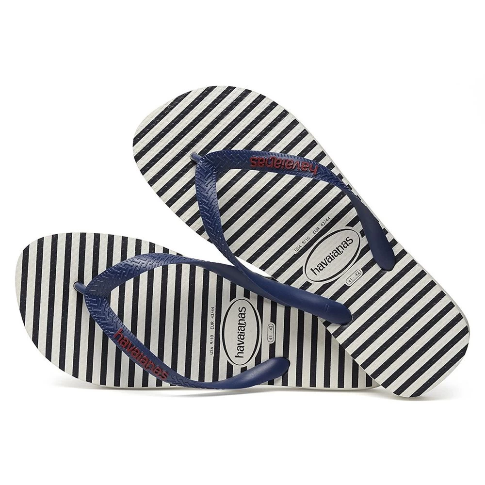 Шлепанцы Havaianas TOP NAUTICAL / Унисекс / 39/40 / Белый photo 4