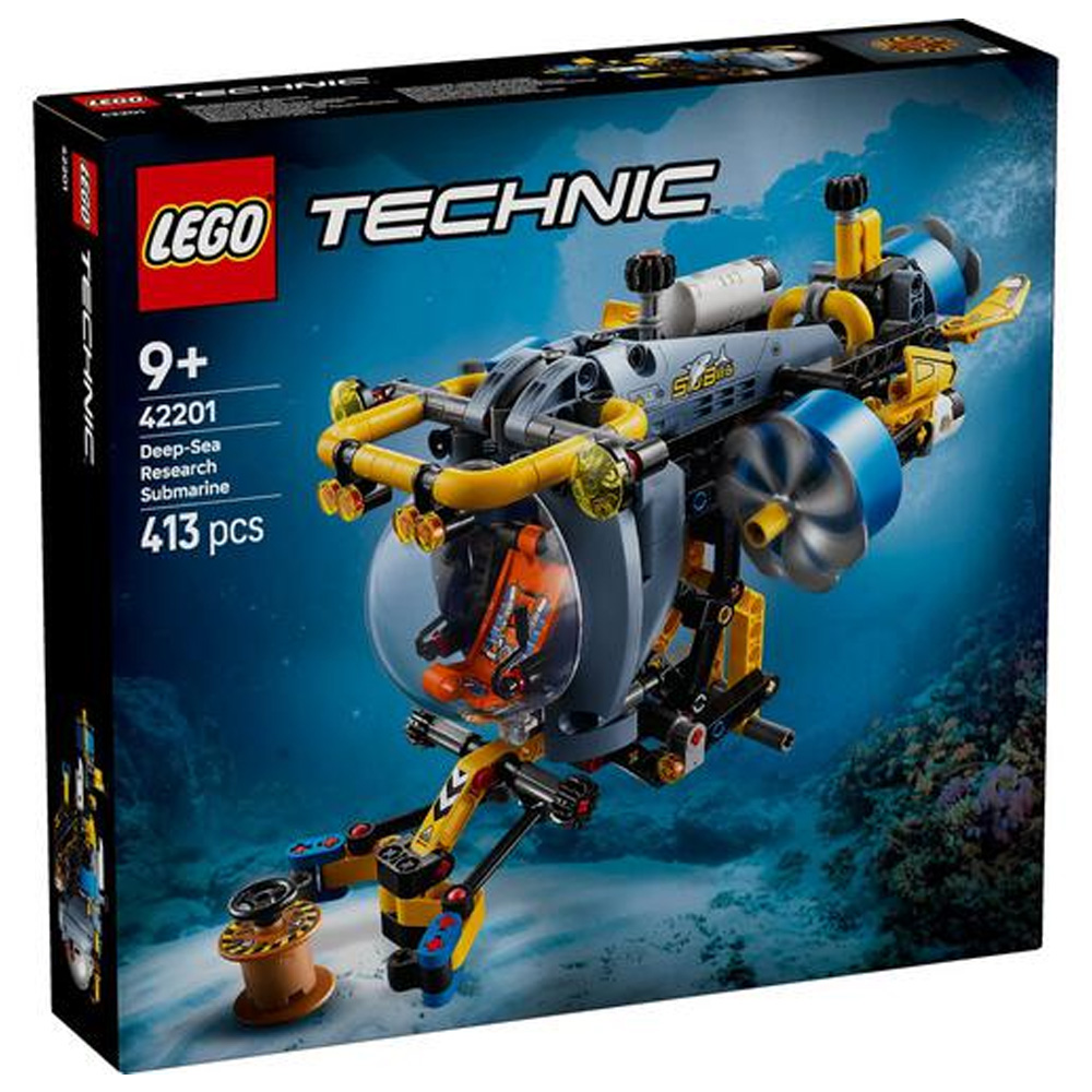 Constructor Lego Technic Deep-Sea Research Submarine 42201 de la 9+ ani photo 1
