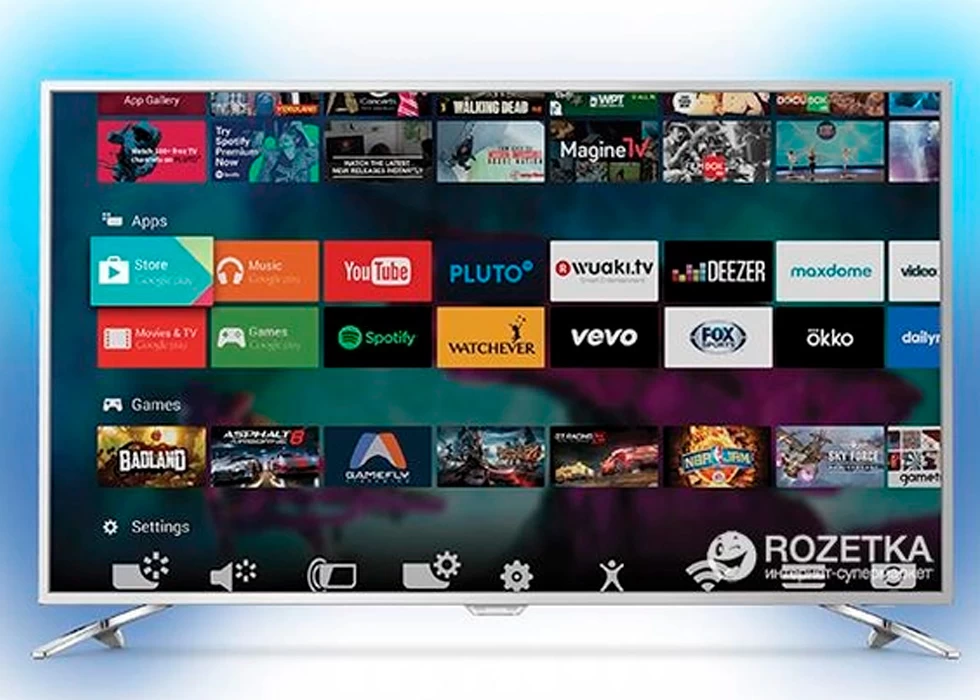 Televizor Philips 55PUS6501 / 55" / / UHD 4K photo 1