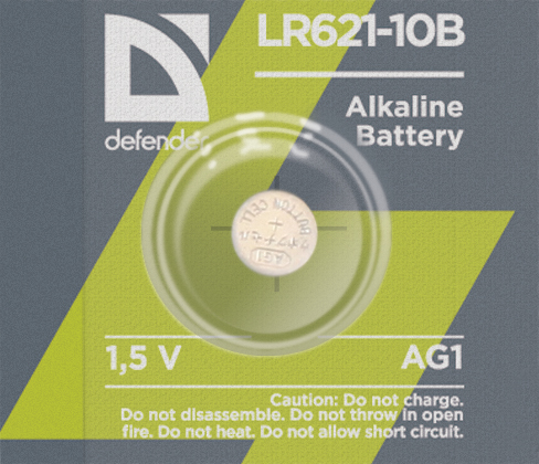 Baterie Defender LR621-10B AG1 photo 1
