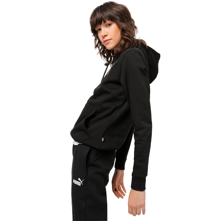 Hanorac Puma ESS Logo Hoodie FL XS Negru Femei photo 4