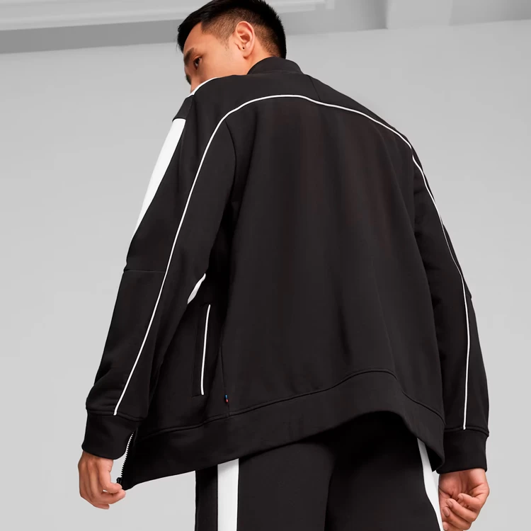 Мужская Толстовка Puma BMW MMS Sweat Jacket S Черный/Белый photo 5