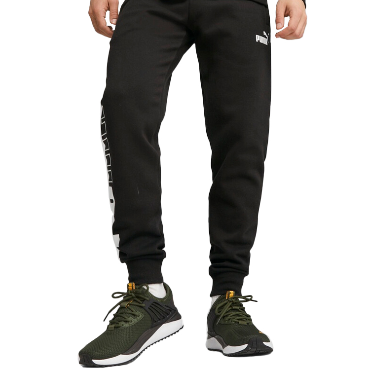Pantaloni Puma POWER Sweatpants FL S Negru Barbati photo 4