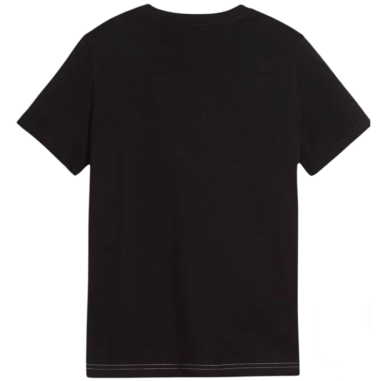 Tricou bărbătesc Puma POWER Colorblock Tee S Negru-alb photo 4