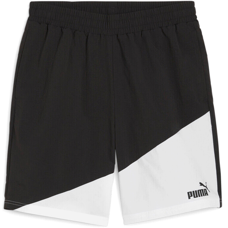 Шорты мужские Puma POWER Woven Shorts L Черный/Белый photo 2