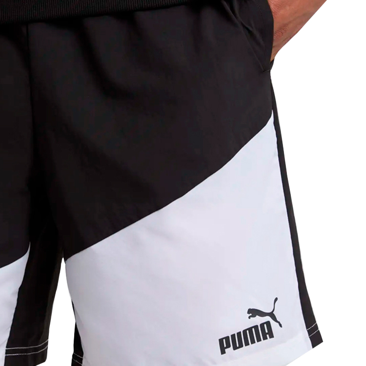 Шорты мужские Puma POWER Woven Shorts L Черный/Белый photo 5