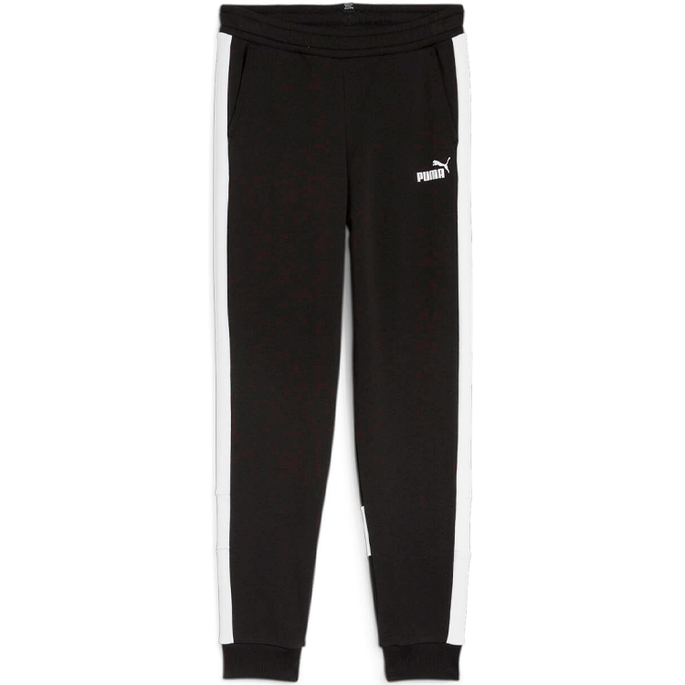 Pantaloni Puma ESS BLOCK Sweatpants TR B / Unisex / 140 / Negru photo 2