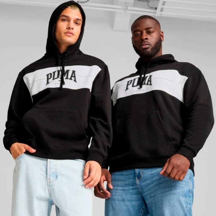 Hanorac pt bărbați Puma SQUAD Hoodie FL XL Negru photo 5
