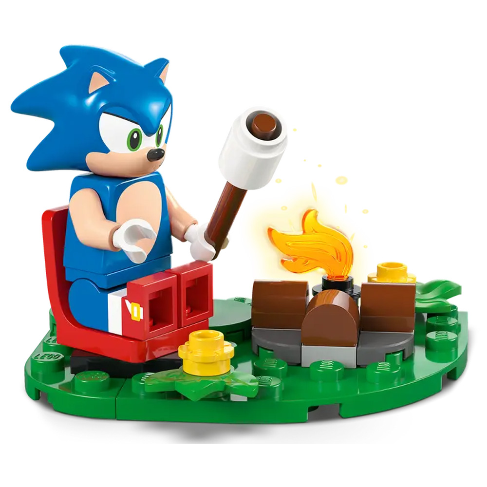 Constructor Lego Sonic the Hedgehog Sonic's Campfire Clash 77001 de la 7+ ani photo 6