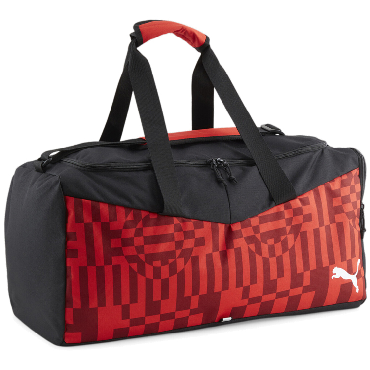 Сумка спортивная  Puma RISE Medium Bag/7991301/Черный/Красный photo 1