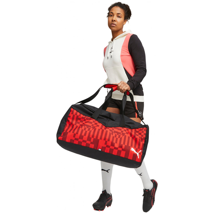 Сумка спортивная  Puma RISE Medium Bag/7991301/Черный/Красный photo 5