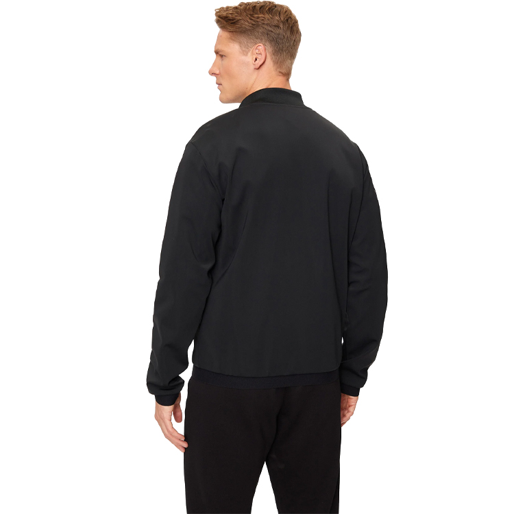 Hanorac pt bărbați EA7 EMPORIO ARMANI Gold Label Zip-Up Sweatshirt S Negru photo 4