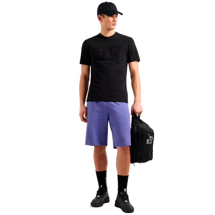 Футболка мужская EA7 EMPORIO ARMANI TRAIN LOGO SERIES M OVERSIZE L XS Черный photo 5