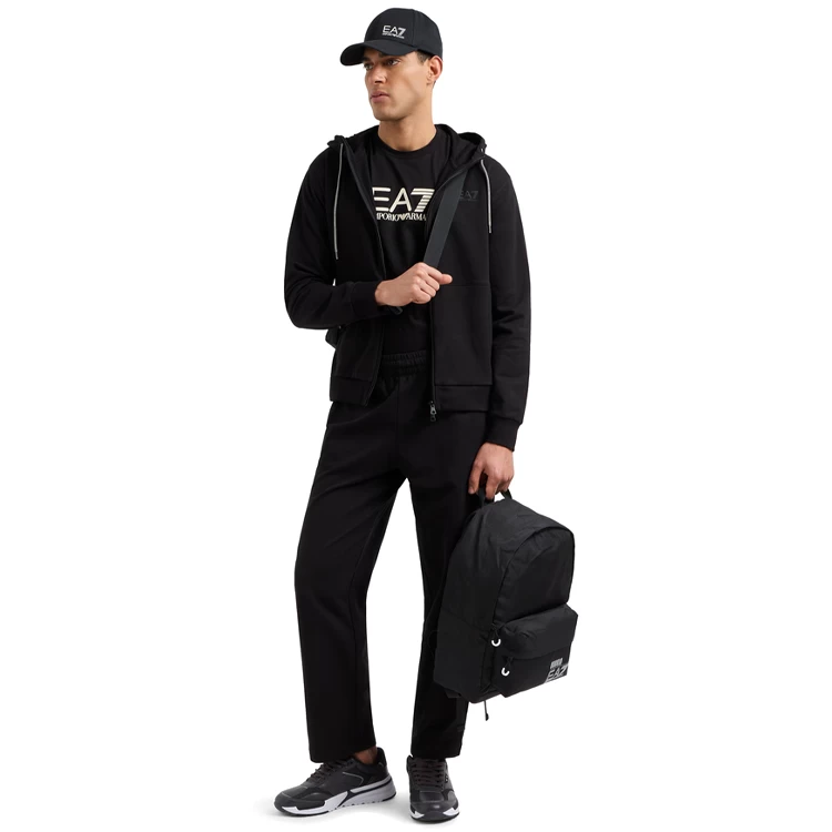 Спортивный костюм мужской EA7 EMPORIO ARMANI TRAIN VISIBILITY M T-SUIT HOOD M Черный photo 4