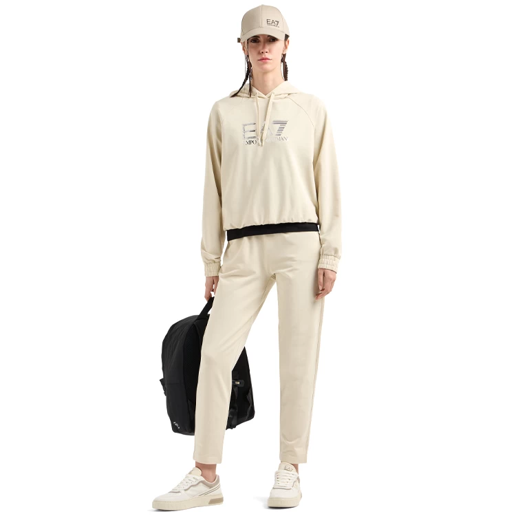 Футболка EA7 EMPORIO ARMANI TRAIN LOGO SERIES W TEE SS EAG M Черный Женский photo 4