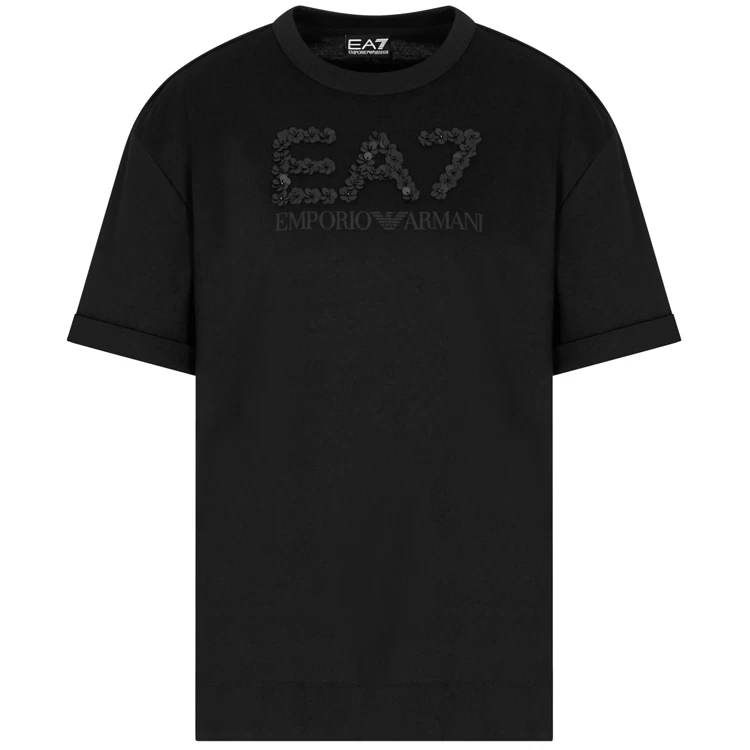 Футболка EA7 EMPORIO ARMANI TRAIN LOGO SERIES W TEE CRYSTA photo 5