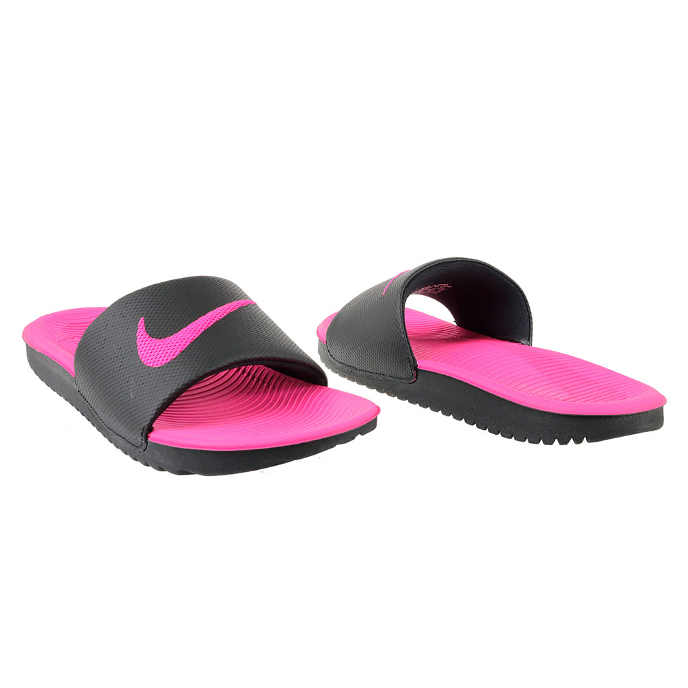 Шлепанцы Nike KAWA SLIDE (GS/PS) / Женский / / Черный/Розовый photo 2