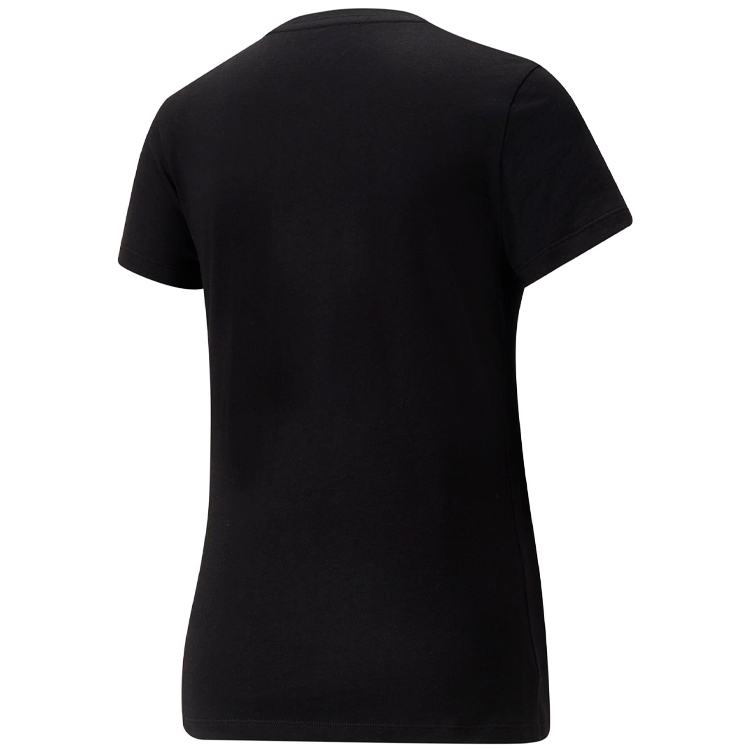 Футболка Puma ESS+ Metallic Logo Tee M Черный Женский photo 2