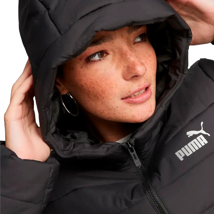Scurta Puma ESS Hooded Padded Coat XS Negru Femei photo 4