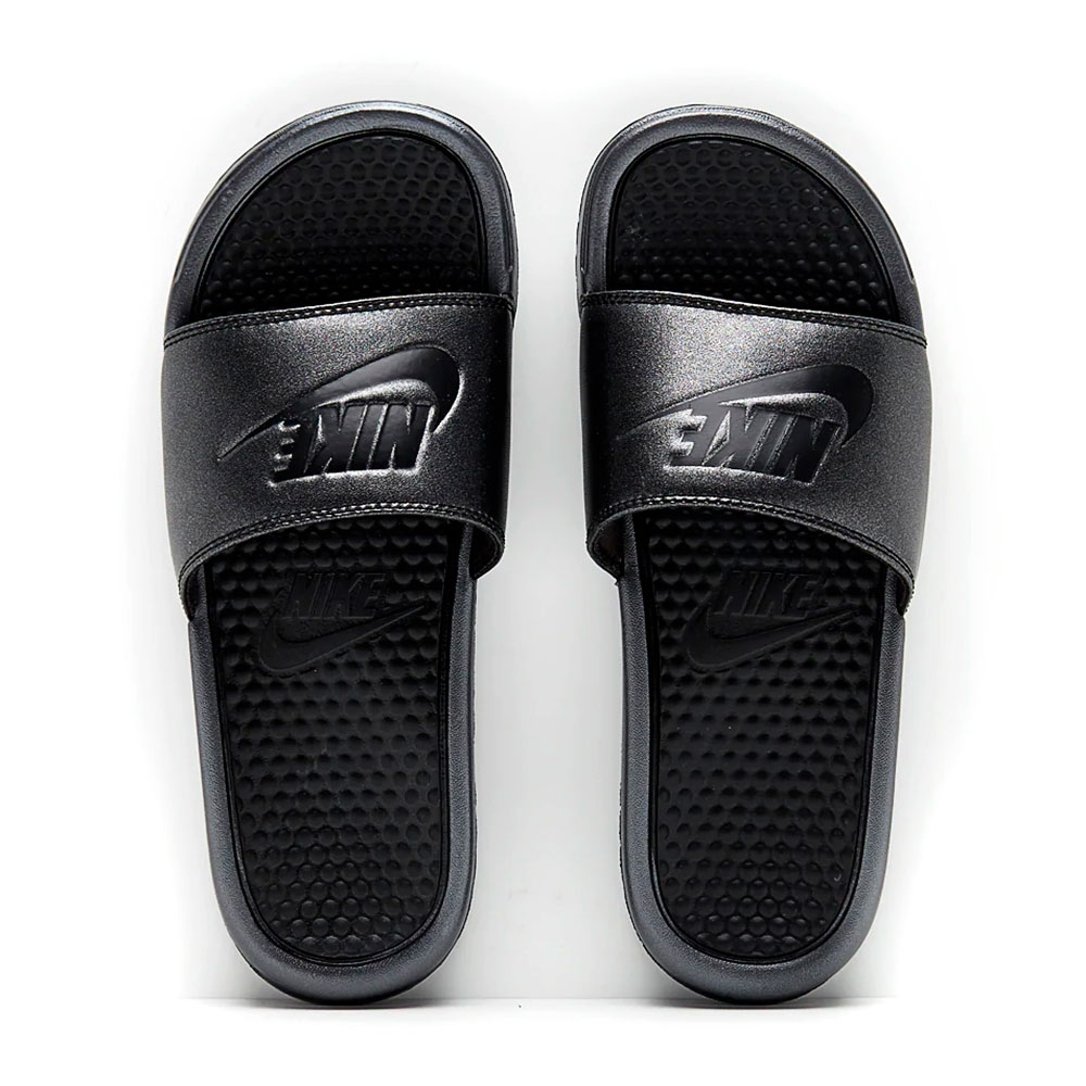 Шлепанцы Nike Benassi JDI Metallic QS / Женский / 36.5 / Черный photo 3