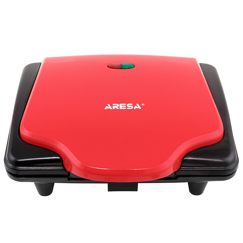 Waffle fier Aresa AR2801, 700 W, Rosu photo 5