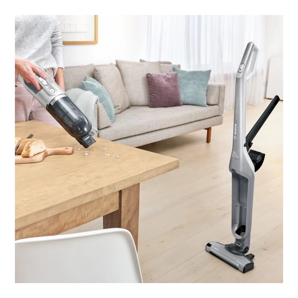 Вертикальный пылесос Bosch BCH3K2301 / 1000Вт / Серый photo 4