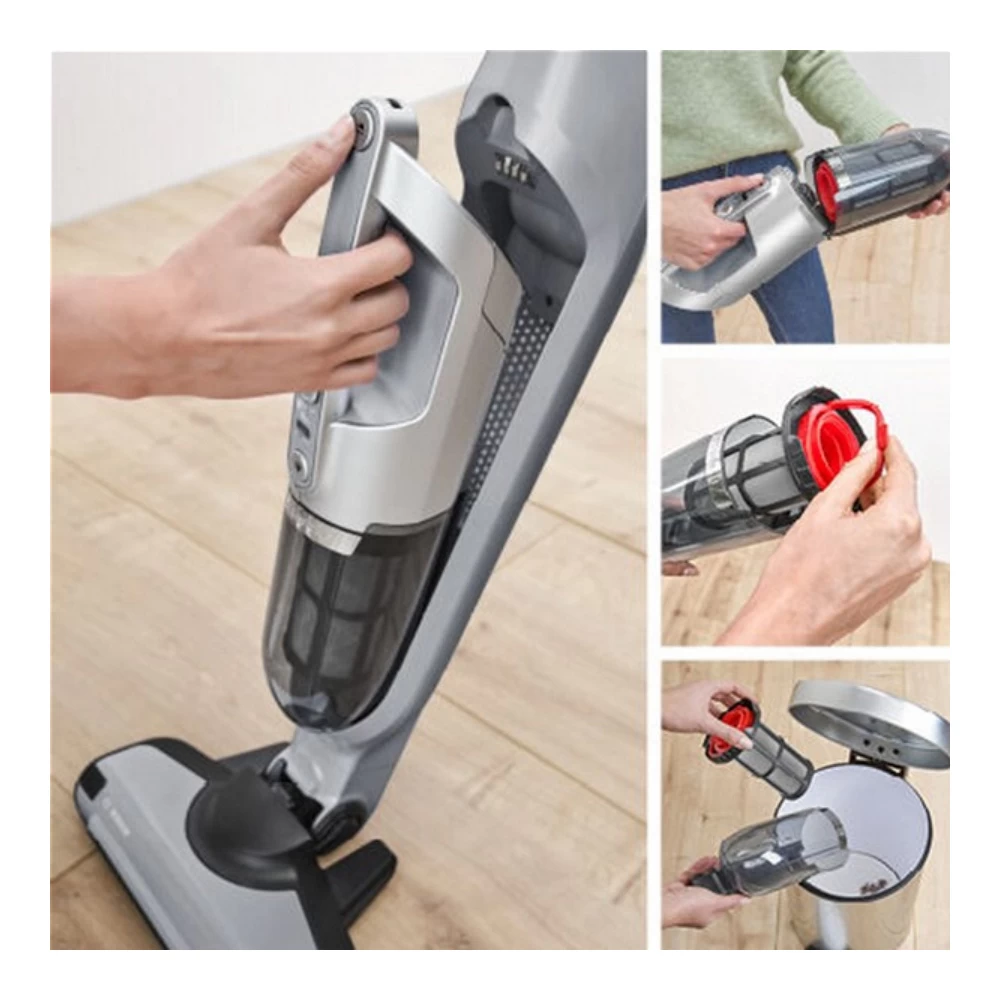 Вертикальный пылесос Bosch BCH3K2301 / 1000Вт / Серый photo 6