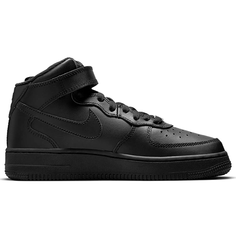 Кроссовки Nike AIR FORCE 1 MID LE (GS) / Мужской / 35.5 / Черный photo 3
